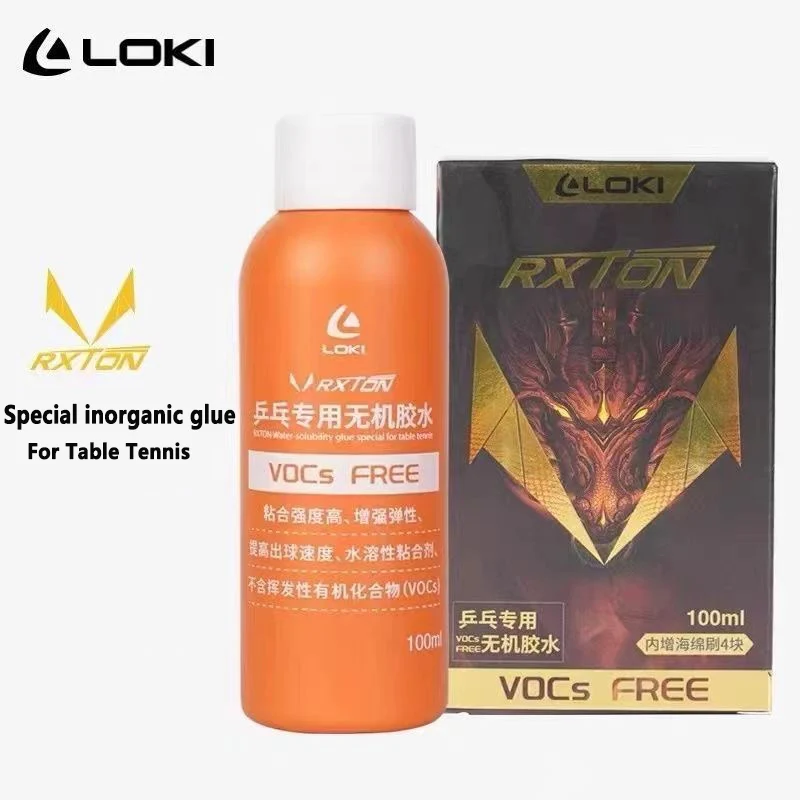 Table Tennis Racket - Colle à base d'eau LOKI 100ml,
