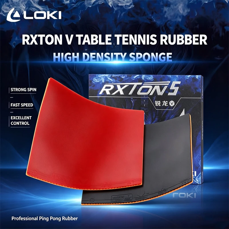 Table Tennis Loki - Feuille de caoutchouc de tennis de