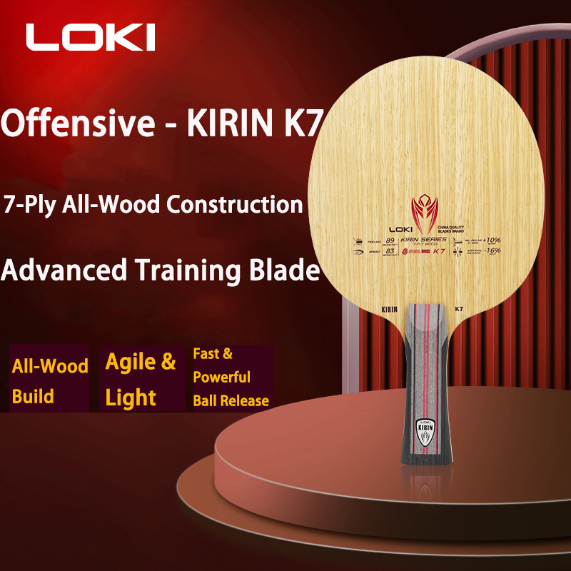 Raquette de ping-pong LOKI 7Pl - Table Tennis Racket avis et prix