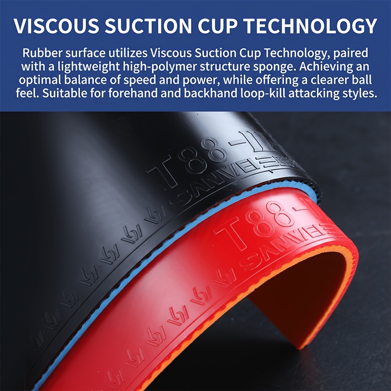 Caoutchouc de tennis de table  - Table Tennis Racket avis et prix