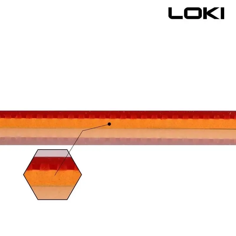 Feuille de caoutchouc de tenni - Table Tennis Loki avis et prix